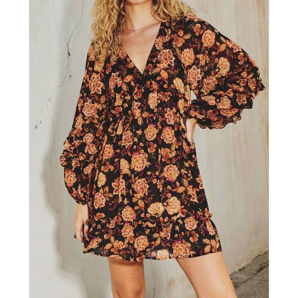 Sunset Blooms Dress main image 0